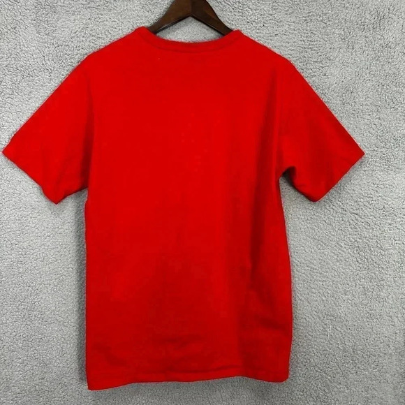 Champion Shirt mens large red black Signature Logo Streetwear Athletic‎ adult - Picture 5 of 5